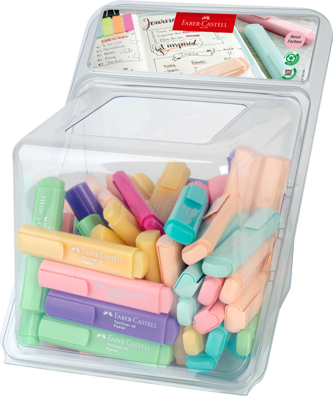 DISPLAY 100 BUC TEXTMARKER PASTEL 2024 FABER-CASTELL DISPLAY 100 BUC TEXTMARKER PASTEL 2024 FABER-CASTELL